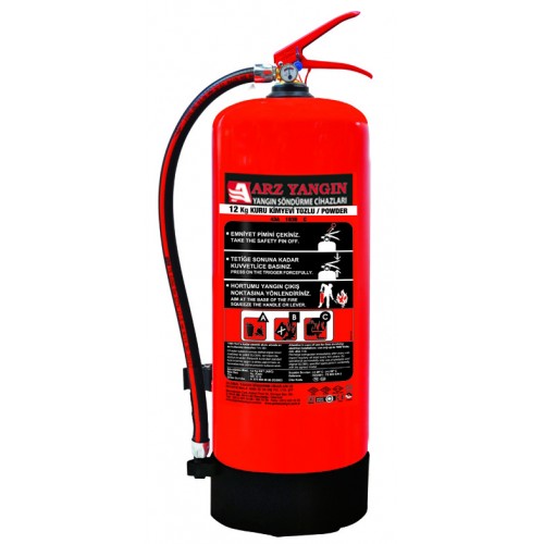 12 Kg abc-kuru-kimyasallı