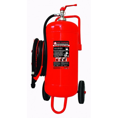 50 Kg Kuru Kimyevi Tozlu (ABC) Yangın Söndürme Cihazı