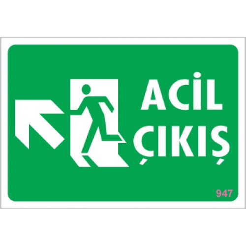 Acil Çıkış Levhası