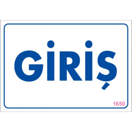 Bölüm Tanımlama Levhaları