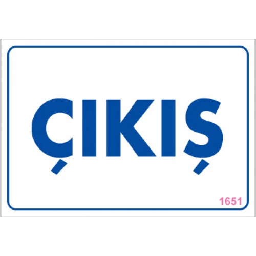 Bölüm Tanımlama Levhaları