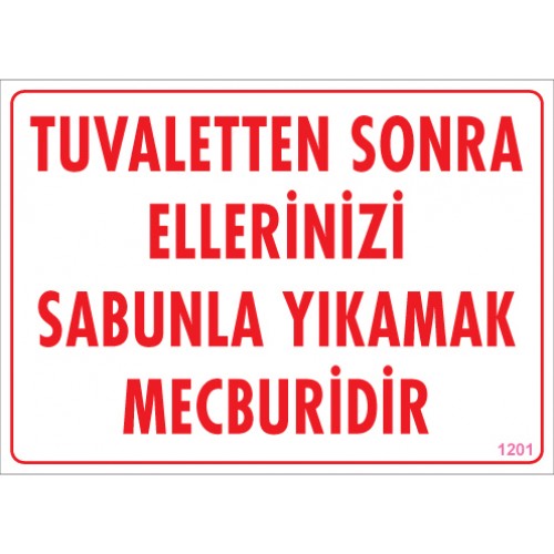 Çevre Temizlik Levhası