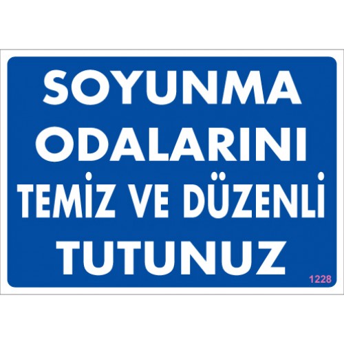 Çevre Temizlik Levhası