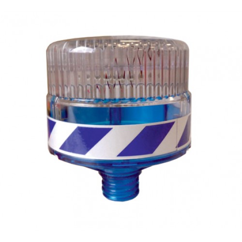 Flasörlü Uyarı Butonu Mavi