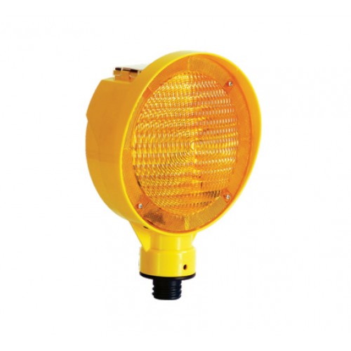 Flaşörlü Uyarı Lambası Yuvarlak Sarı