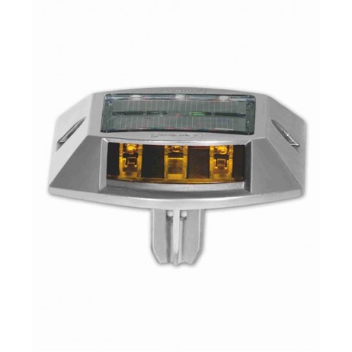 Güneş Enerjili (Solar) Yol Butonu Saplamalı