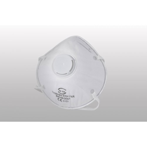 Kubbe Tipi Ventilli Toz Maskesi