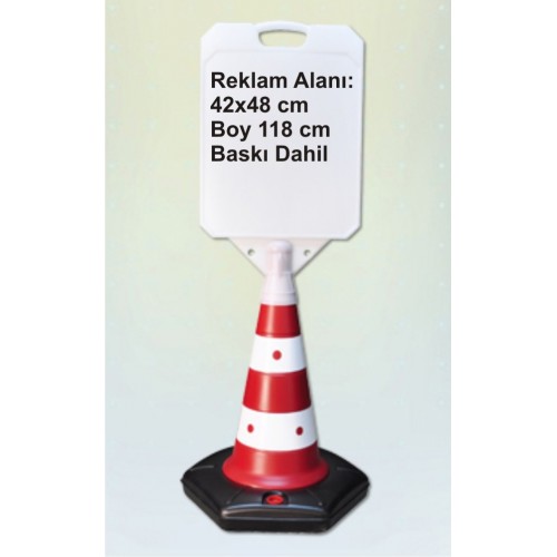  Reklam Dubası Plastik Baskılı Büyük